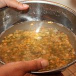 Insalata tiepida di lenticchie