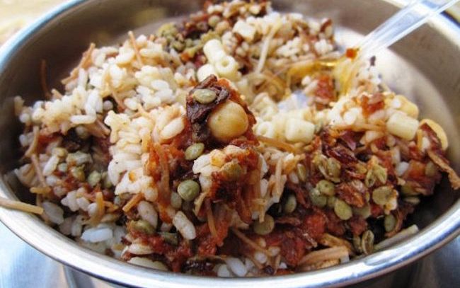 Koshari egiziano