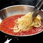 Linguine ai frutti di mare al cartoccio