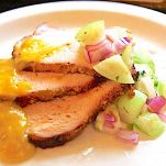 Lonza di maiale al kiwi