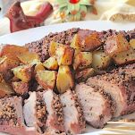 Lonza di maiale con patate