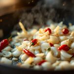 cipolla e peperoncino per mafè