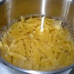 Mezze penne alle zucchine