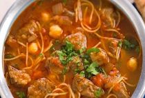 Minestra al brodo di agnello