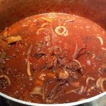 Minestra di lenticchie e calamari