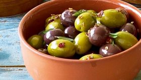 Olive marinate alle spezie
