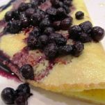 Omelette ai mirtilli