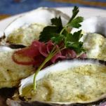 Ostriche al gorgonzola