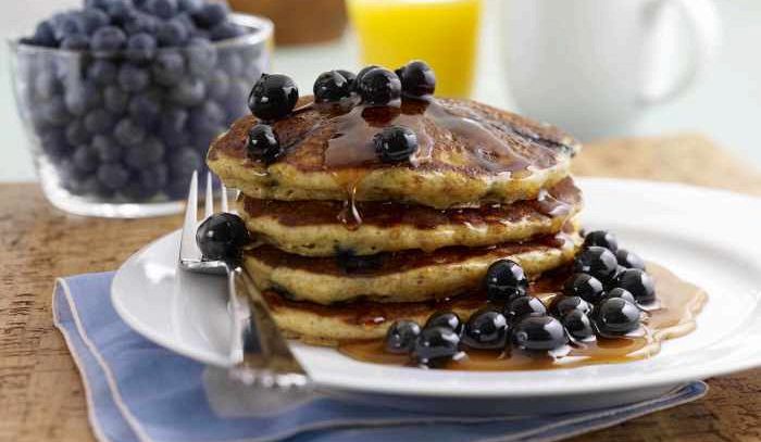 Pancake al mirtillo
