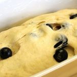 Pane ai mirtilli e limone