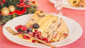 Panettone farcito con crema chantilly