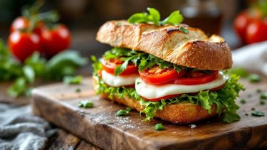 Panino alla caprese