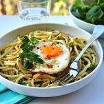 Pasta con l&#8217;uovo fritto