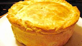Pasticcio di faraona in crosta