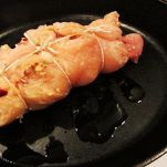 Petto di pollo farcito con formaggio e finocchio