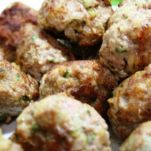 Polpette di manzo con le mele