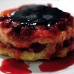 Pudding di mirtilli rossi alla scozzese