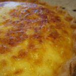 Quiche di porri e gamberetti