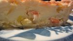 Quiche porri e gamberetti