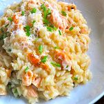 Riso al salmone fresco