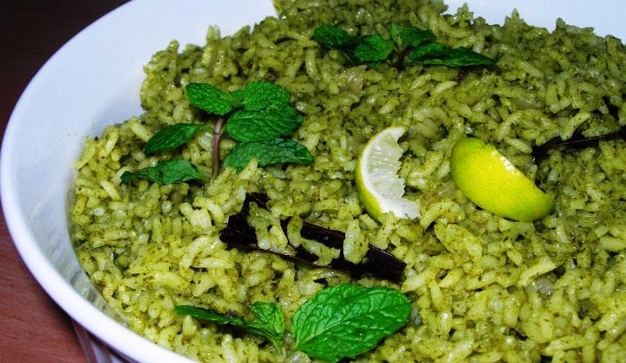 Riso basmati alla menta