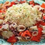Riso basmati e calamaretti