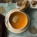 Riso capesante e rucola