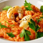 Risotto con i gamberi del Clitunno