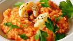 Risotto con gamberi del Clitunno