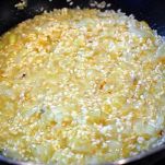 Risotto con polpo e asparagi