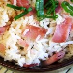 Risotto con prosciutto di Praga