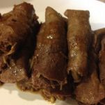 Rollini di vitello al Borgogna