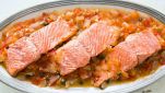 Salmone alle cipolle