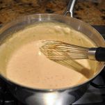 Scaloppe di salmone in salsa d’ostriche