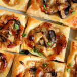 Sfogliatina ai porcini e pancetta