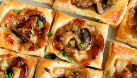 Sfogliatina ai porcini e pancetta