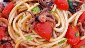 Spaghetti al polpo