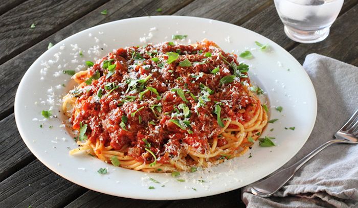 Spaghetti alle erbe aromatiche