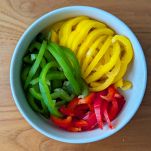 peperoni tagliati