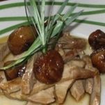 Straccetti di tacchino ai fichi