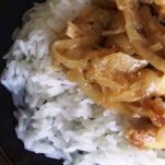 Stufato di montone con polenta di miglio