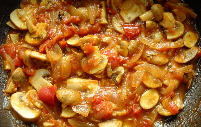 Sugo ai funghi prataioli