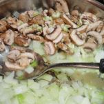 Sugo con carciofi e funghi