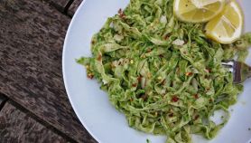Tagliatelle cremose agli spinaci