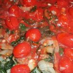 Tagliatelle con scampi e funghi