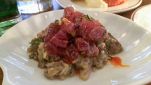 Tartare tonno e melanzane