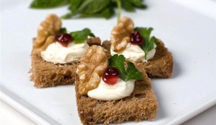 Tartine al formaggio e Brandy