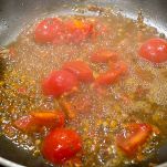 Triglie fritte in salsa