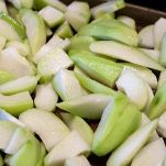 Ventagli di Chayote stufati