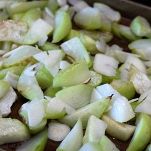 Ventagli di Chayote stufati